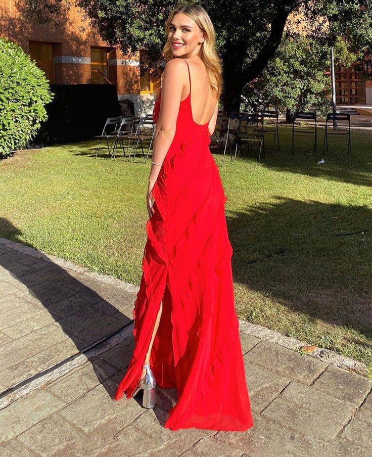 Crimson Mirage Dress