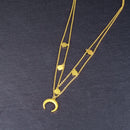 Golden Luna Necklace