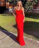 Crimson Mirage Dress